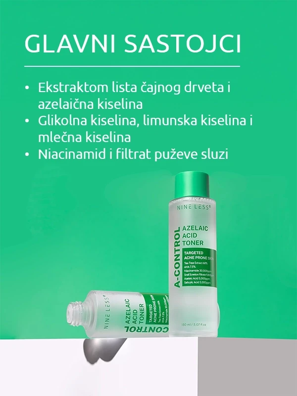 Nine Less A-Control Azelaic Acid toner 150ml
