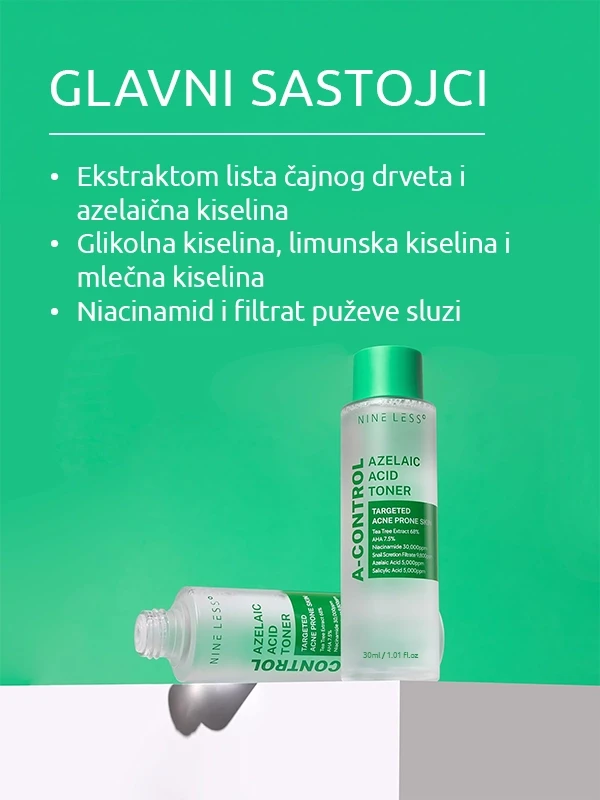 Nine Less A-Control Azelaic Acid toner 30ml