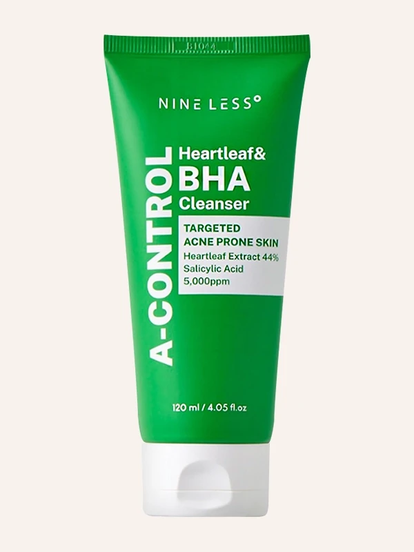 Nine Less A-Control Heartleaf BHA pena za umivanje 120ml