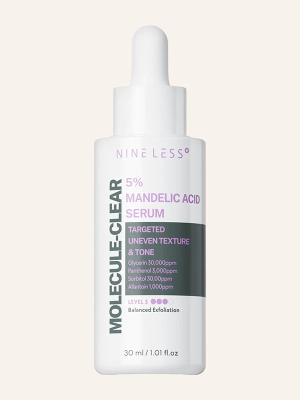 Nine Less Molecule-Clear 5% Mandelic Acid serum 30m