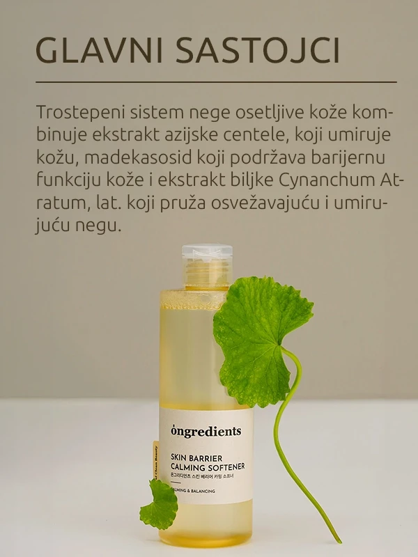 Ongredients Skin Barrier Calming toner 250 ml