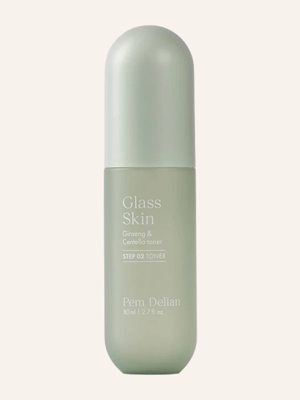 Pem Delian Glass Skin Ginseng & Centella toner 80 ml