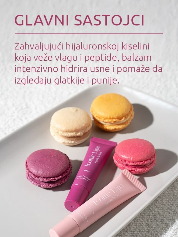 Pem Delian lconic Lips Berry Tinted balzam za usne sa peptidima 10 ml