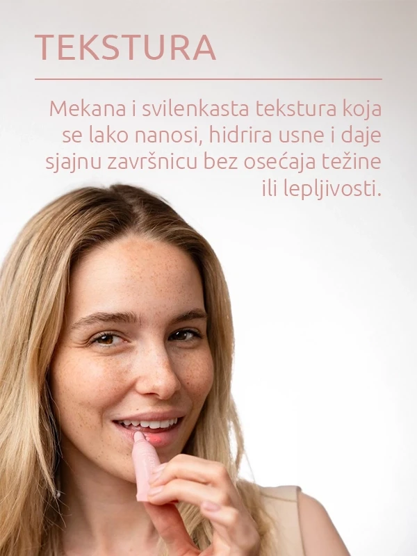 Pem Delian lconic Lips Blush Pink Tinted balzam za usne sa peptidima 10 ml