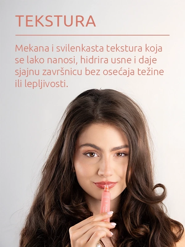 Pem Delian lconic Lips Coral Tinted balzam za usne sa priveskom 10 ml