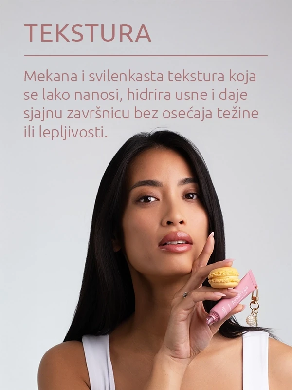 Pem Delian lconic Lips Macaron Tinted balzam za usne sa peptidima i priveskom 10 ml