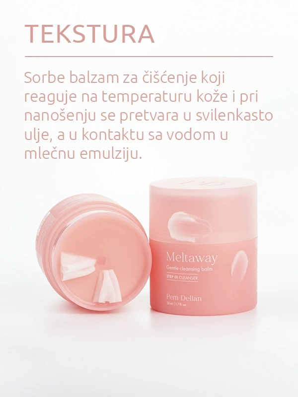 Pem Delian Meltaway Gentle Cleansing balzam čišćenje lica 50 ml