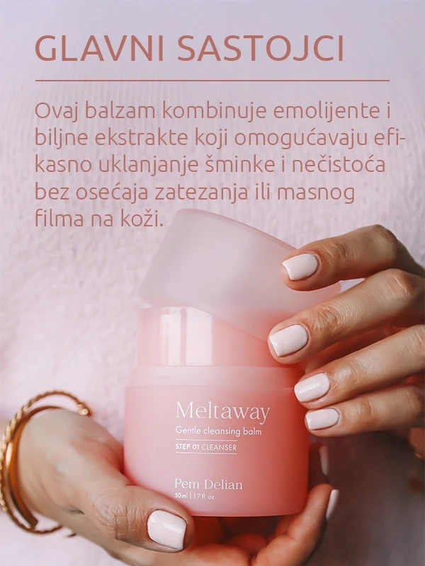 Pem Delian Meltaway Gentle Cleansing balzam čišćenje lica 50 ml