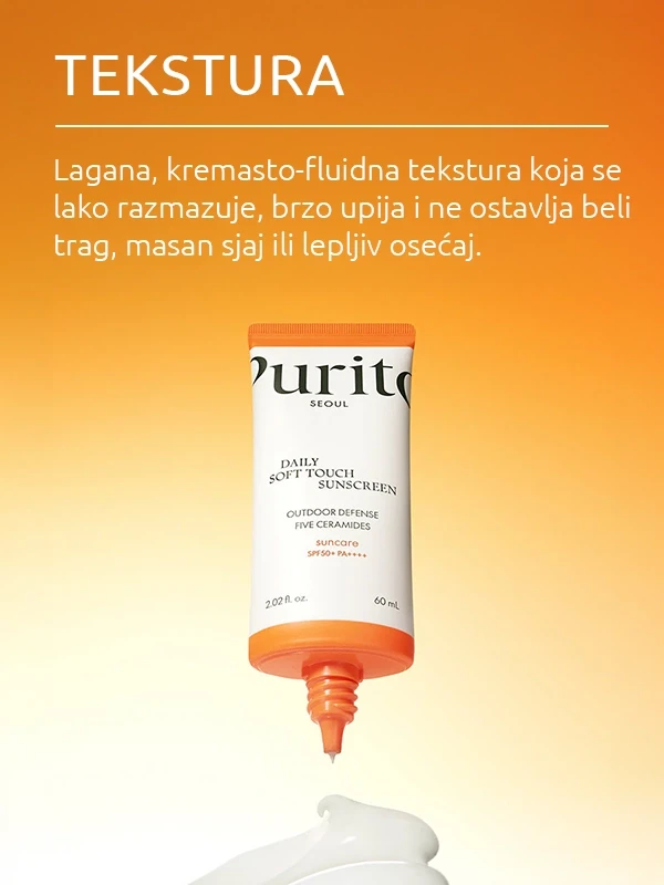 Purito Seoul Daily Soft Touch SPF 50+ PA++++ krema 60 ml