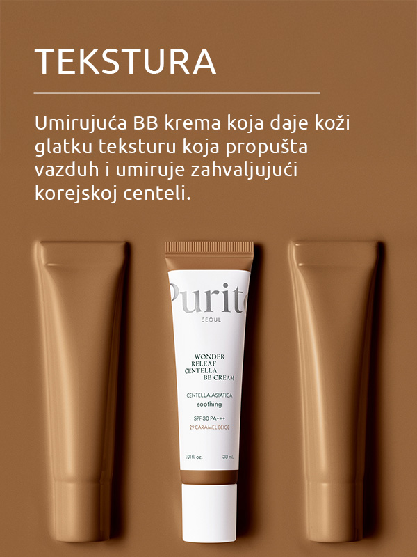 Purito Seoul Wonder Releaf Centella BB krema #29 Caramel Beige 30ml