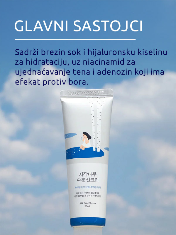 Round Lab Birch Juice Moisturizing Sun krema 50+ PA++++ 50ml