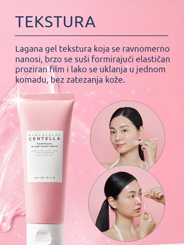 SKIN1004 Madagascar Centella Poremizing Glow Wrapping maska 100 ml