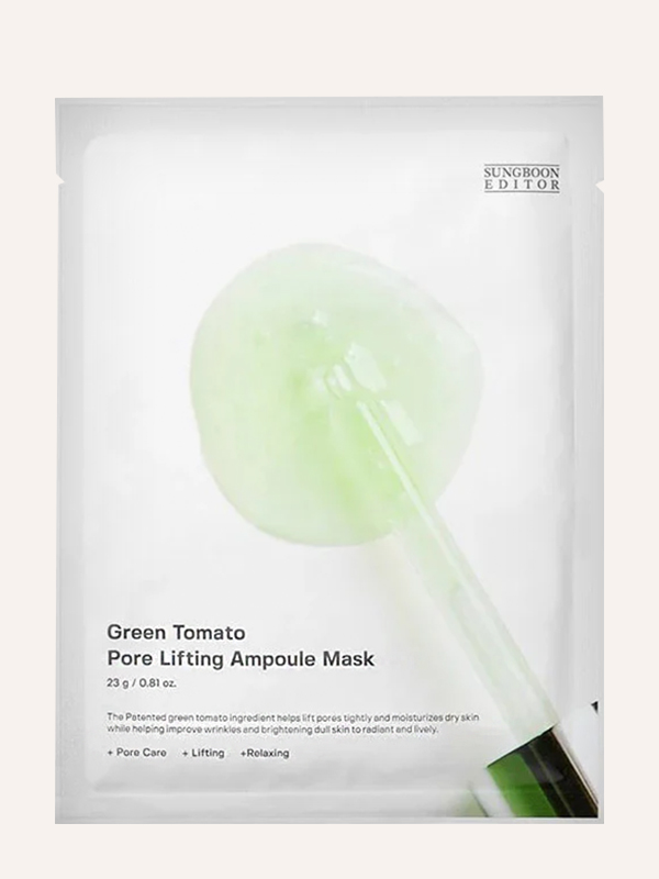 Sungboon Editor Green Tomato Pore Lifting Ampoule maska 23 g