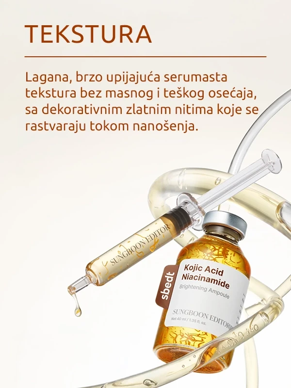 Sungboon Editor Kojic Acid Niacinamide Brightening ampula 40 ml