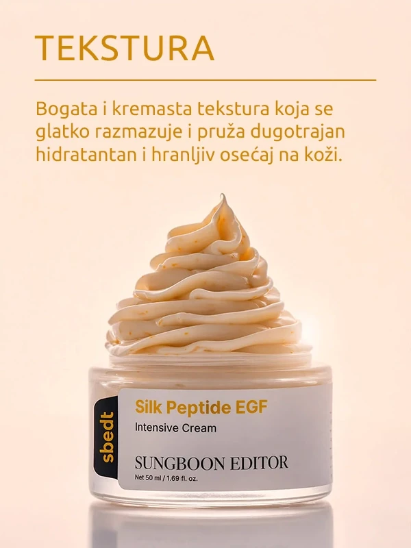 Sungboon Editor Silk Peptide EGF Intensive krema 50 ml