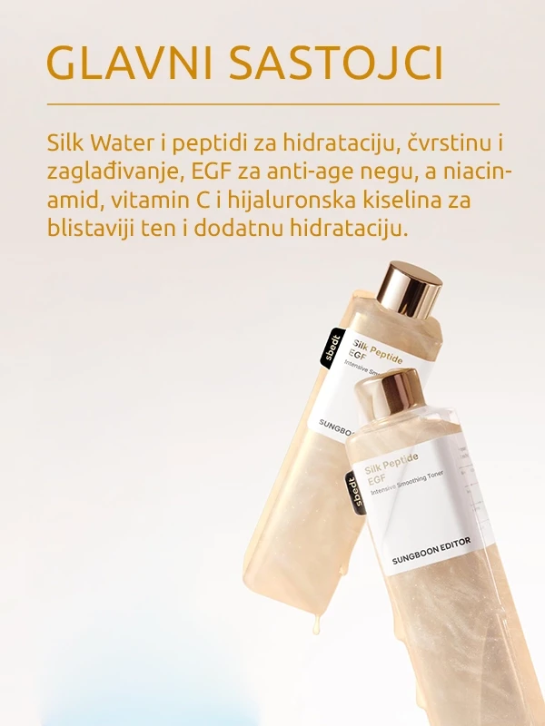 Sungboon Editor Silk Peptide EGF Intensive Smoothing toner 300 ml
