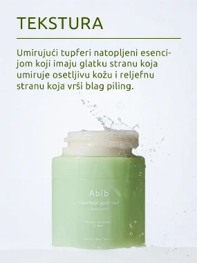 Abib Heartleaf Spot tupferi za umirenje kože 150 ml / 80 kom.