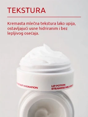 Alternativestereo Lip Potion Steaming Milk balzam za usne 6 g