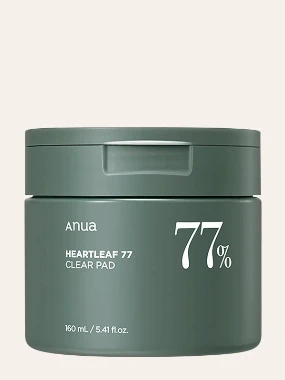 Anua Heartleaf 77% Clear tupferi za lice 160 ml / 70 kom.