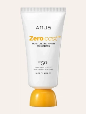 Anua Zero-cast Moisturizing Finish SPF 50 krema za zaštitu od sunca 50 ml