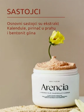 Arencia L'aromatique Calendula pasta za čišćenje lica 120g