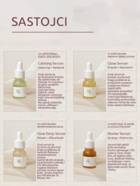 Beauty of Joseon Hanbang serum Discovery set 4x10ml