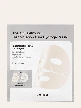 CosRX The Alpha-Arbutin Discoloration Care hidrogel maska 34 g