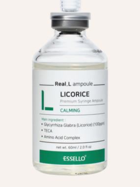 Essello Real. Licorice ampula za lice 60ml