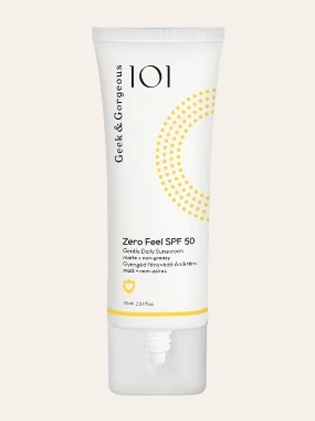 Geek & Gorgeous Zero Feel SPF50 krema za zaštitu od sunca 75 ml
