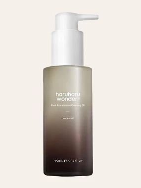 Haruharu W Black Rice Hyaluronic Moisture Deep ulje za čišćenje lica 150ml