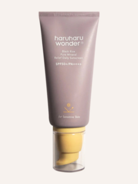 Haruharu W Black Rice Pure Mineral Relief Daily krema za zaštitu od sunca 50ml