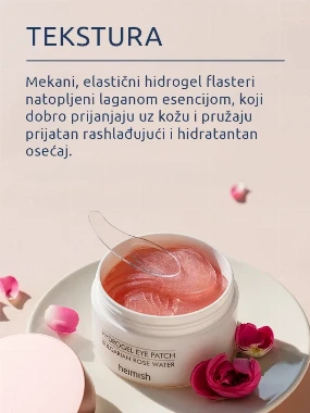 Heimish Hydrogel maska za predeo ispod očiju sa ekstratom ruže 60 kom.