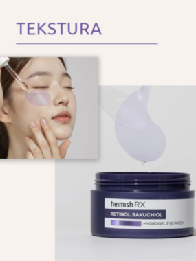 Heimish Rx Retinol Bakuchiol Hydrogel maska za područje ispod očiju 60 kom.