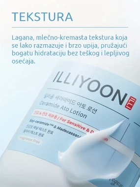 Illiyoon Ceramide Ato losion za lice i telo 350 ml