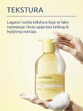 Illiyoon Fresh Moisture losion za telo 350 ml