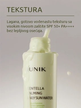 iUNIK Centella Calming Daily Sun Water SPF 50+ PA++++ 120 ml
