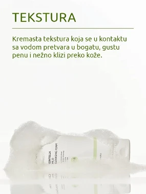 iUNIK Centella Mild Cleansing pena za umivanje 120 ml
