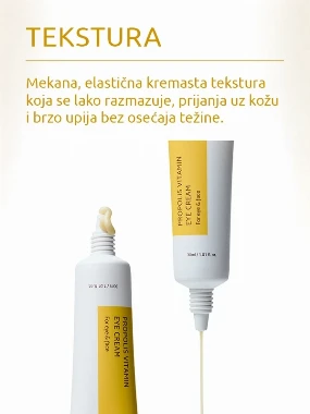 iUNIK Propolis Vitamin Eye krema za područje oko očiju 30 ml