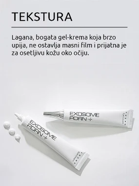 Izeze Exosome PDRN Firming Eye krema za područje oko očiju i za lice 30ml