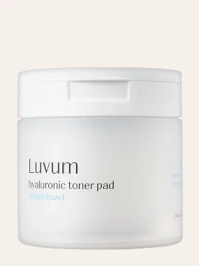 Luvum Hyaluronic Witch Hazel tupferi za lice 60 kom. 130 ml