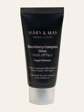 Mary&May Blackberry Complex Glow maska na bazi gline 30g