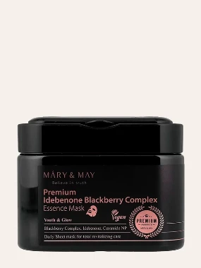 Mary&May Idebenone Blackberry Complex sheet maska 250g/20 kom.