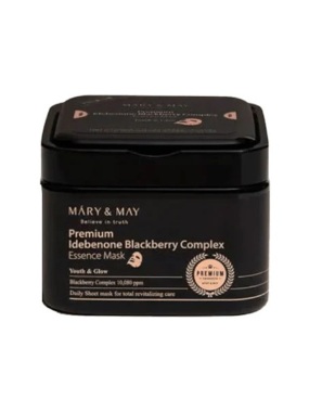 Mary&May Idebenone Blackberry Complex sheet maska 250g/20kom