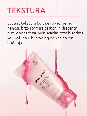 Medicube PDRN Pink Caffeine Night Wrapping noćna maska 75 ml
