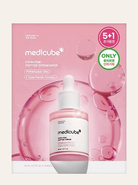 Medicube PDRN Pink Peptide serum maska za lice 23 ml