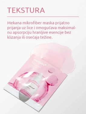 Medicube PDRN Pink Peptide serum maska za lice 23 ml