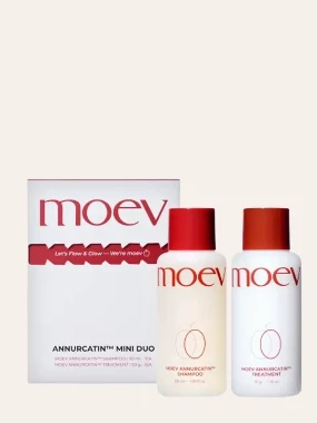 Moev Mini Duo putni set za kosu (šampon i tretman) 50 g+50 g