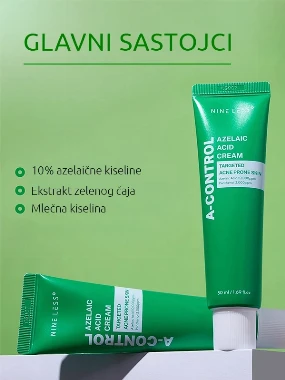 Nine Less A‑Control Azelaic Acid krema 50 ml