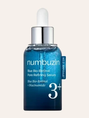Numbuzin No.3 Blue Bio-Retinol Pore Refining serum 30 ml