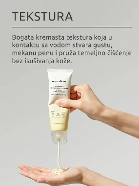Ongredients Skin Barier Moisture Deep pena za umivanje 120 ml